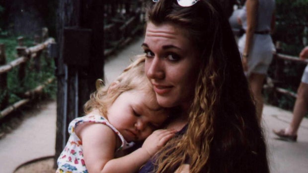 Kelli Cox with daughter