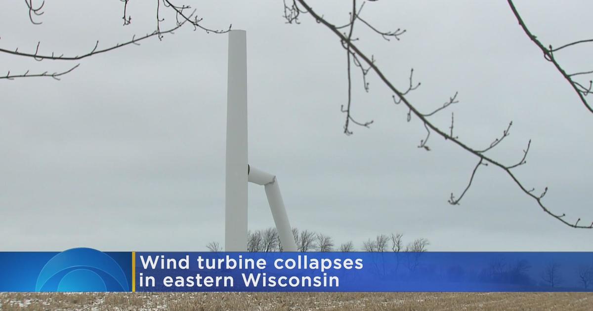 Turbine Collapses In Wisconsin - CBS Minnesota