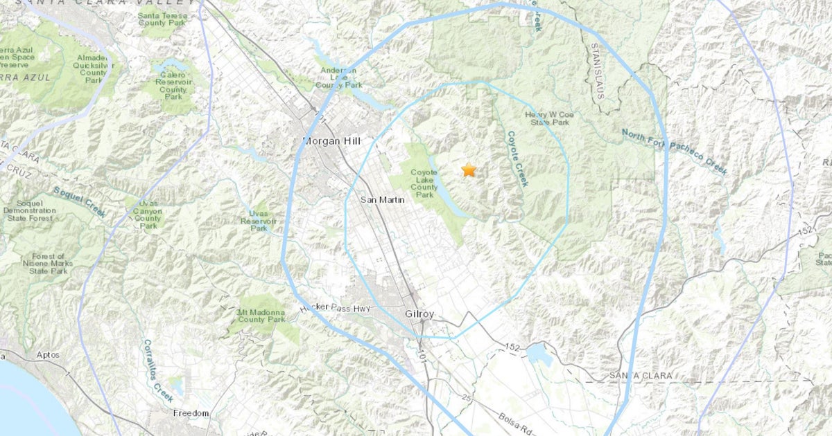 3.7 quake rumbles beneath the South Bay Near Morgan Hill