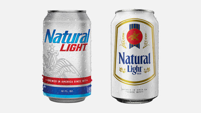 Natural Light new can design 