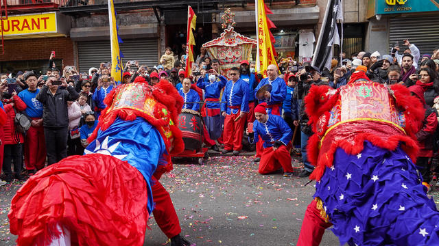 Celebrating Lunar New Year, Year of Rabbit 2023 in NYC 