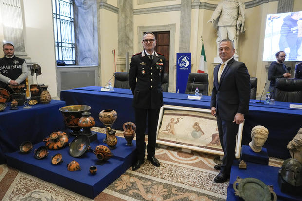 Italy Stolen Artifacts 