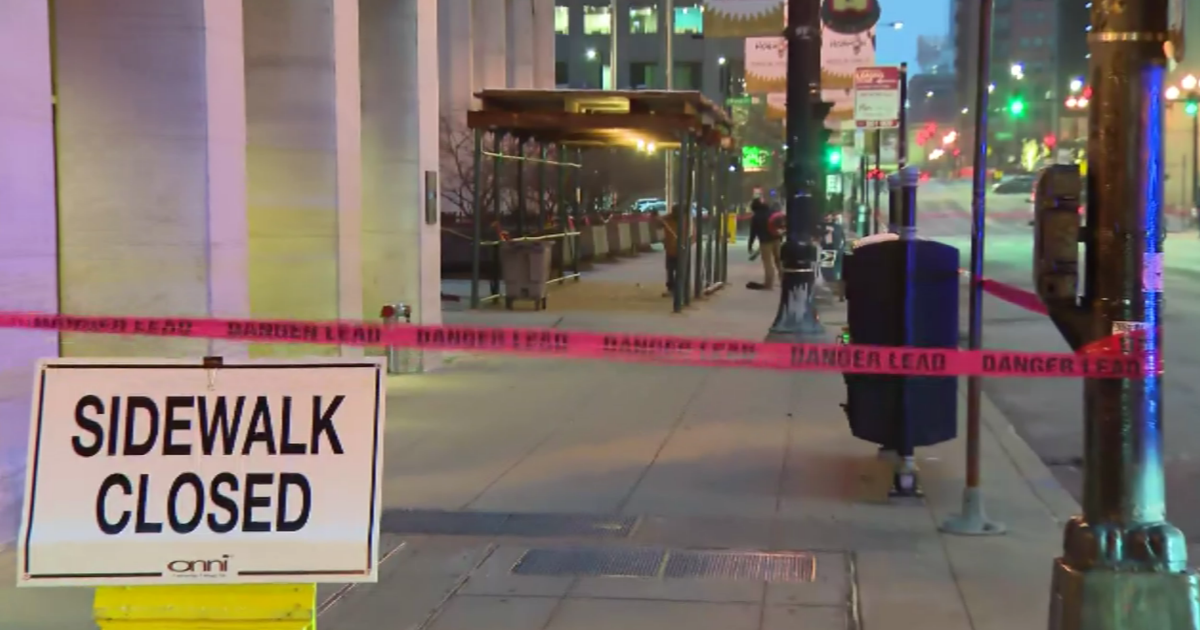 Randolph falling glass CBS Chicago