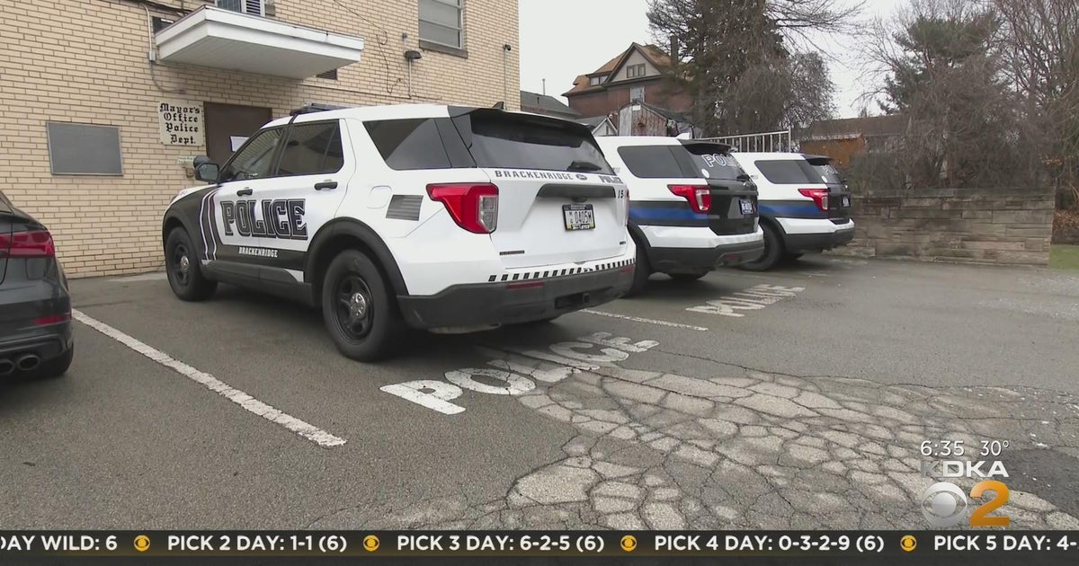 Brackenridge officers patrol community again CBS Pittsburgh