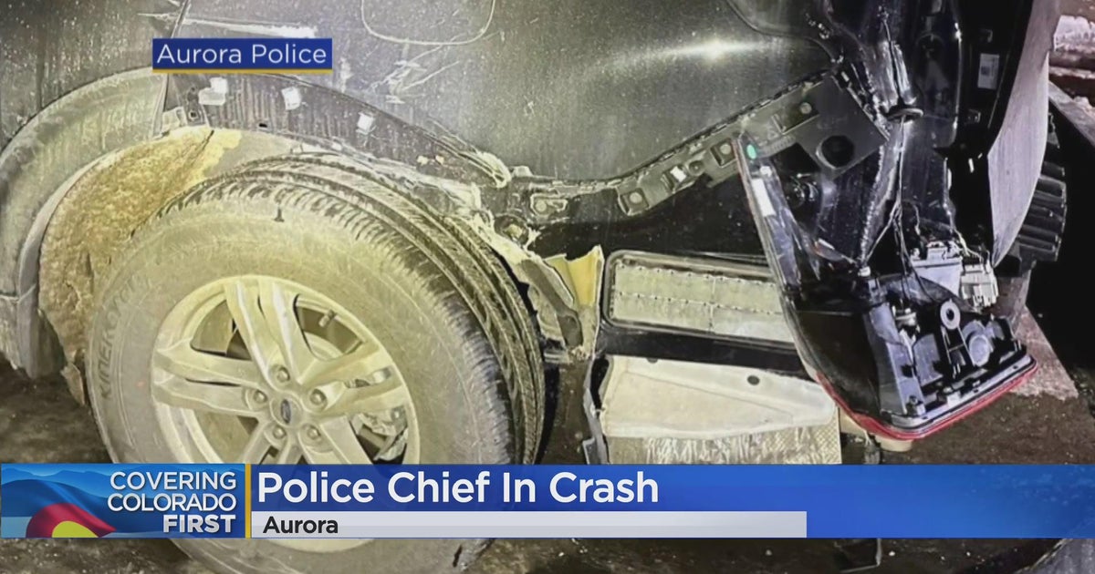 Aurora police chief struck by hit-and-run driver - CBS Colorado