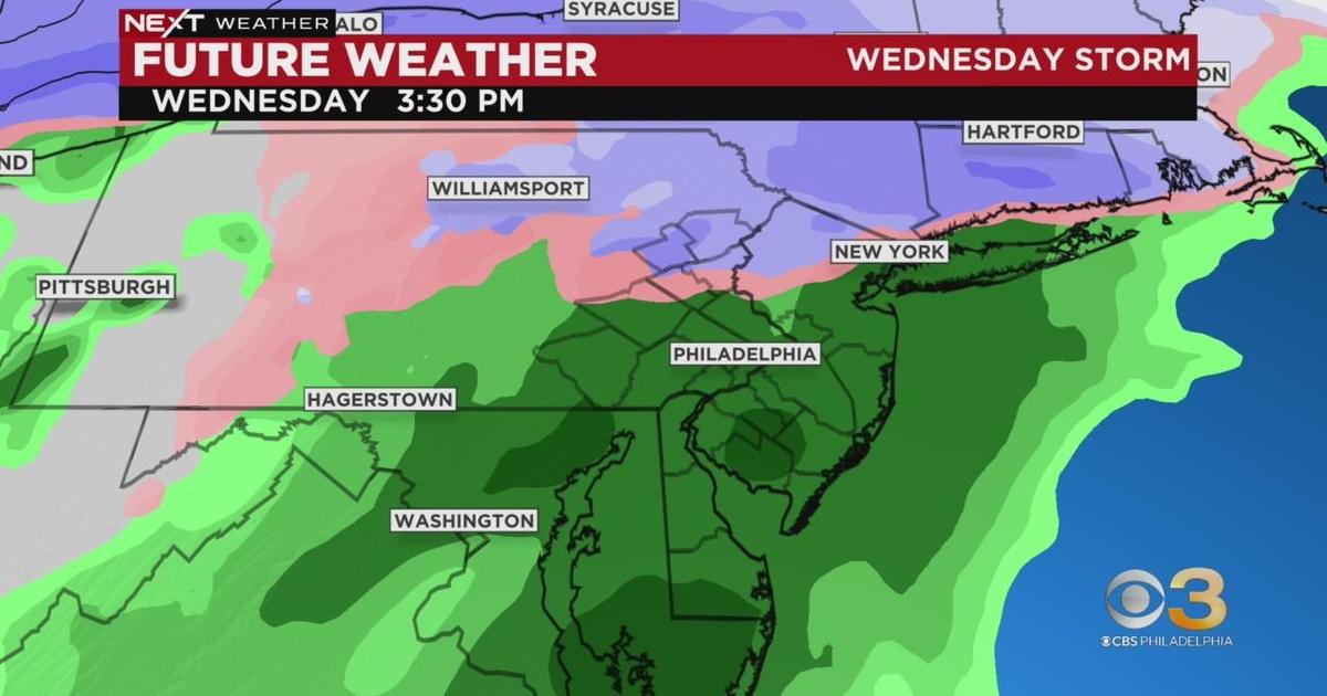 Philadelphia Weather Will region finally see snow Wednesday? CBS