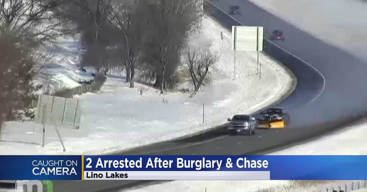 Two arrested after fleeing from deputies in stolen vehicle - CBS Minnesota