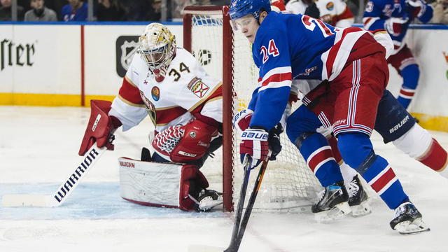 Panthers Rangers Hockey 