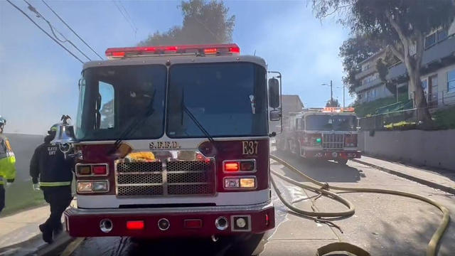SF Potrero Hill fire 