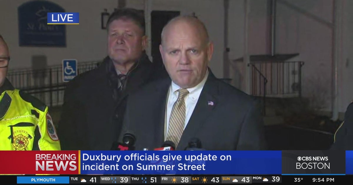 DA: 2 children found dead inside Duxbury home - CBS Boston