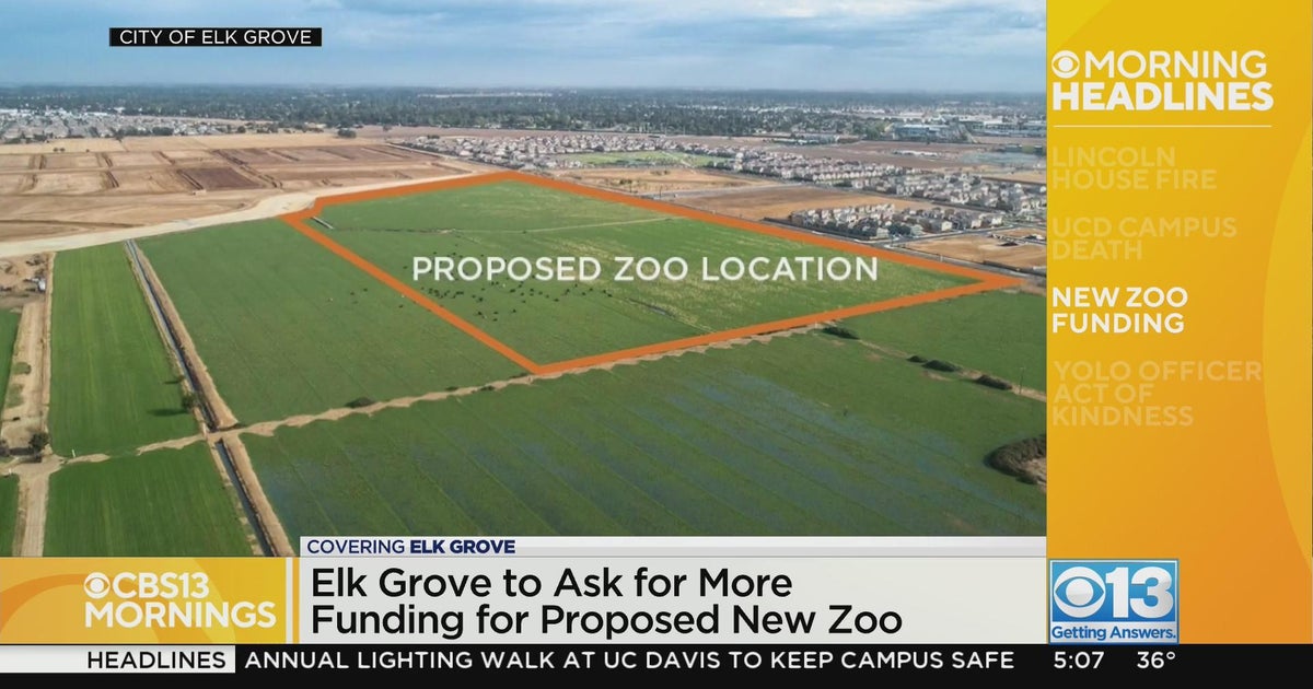Elk Grove to ask for more funding for proposed new zoo