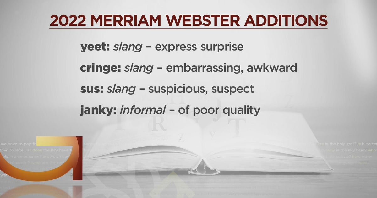 Why do we use slang? Good Question - CBS Minnesota