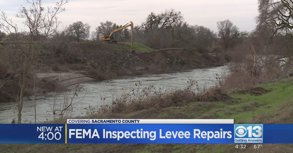 FEMA inspects local levee repairs