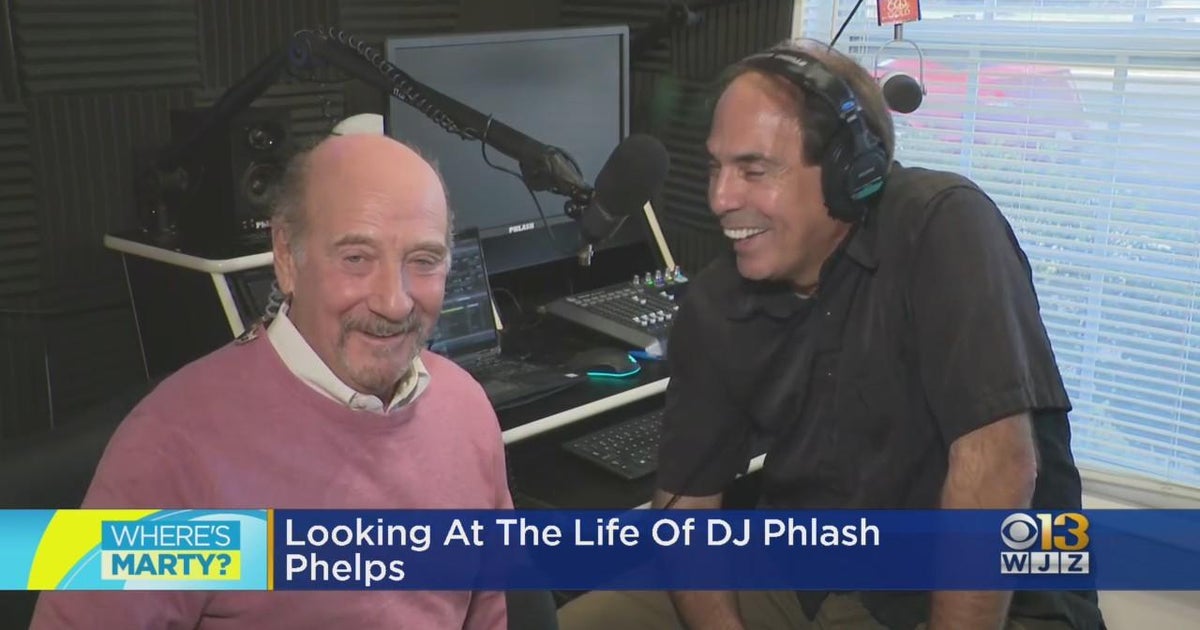Where's Marty? In the studio with DJ Phlash Phelps CBS Baltimore