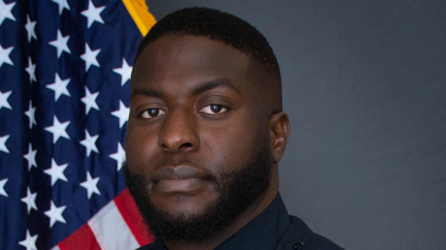 Former Memphis officer Emmitt Martin III is seen in an undated photograph. He was terminated with four other officers after their involvement in a traffic stop that ended with the death of Tyre Nichols. 