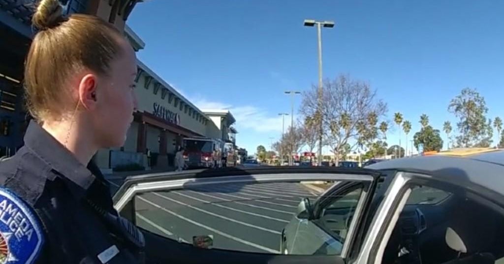 Suspected Alameda shoplifter arrested after leaving getaway car in no