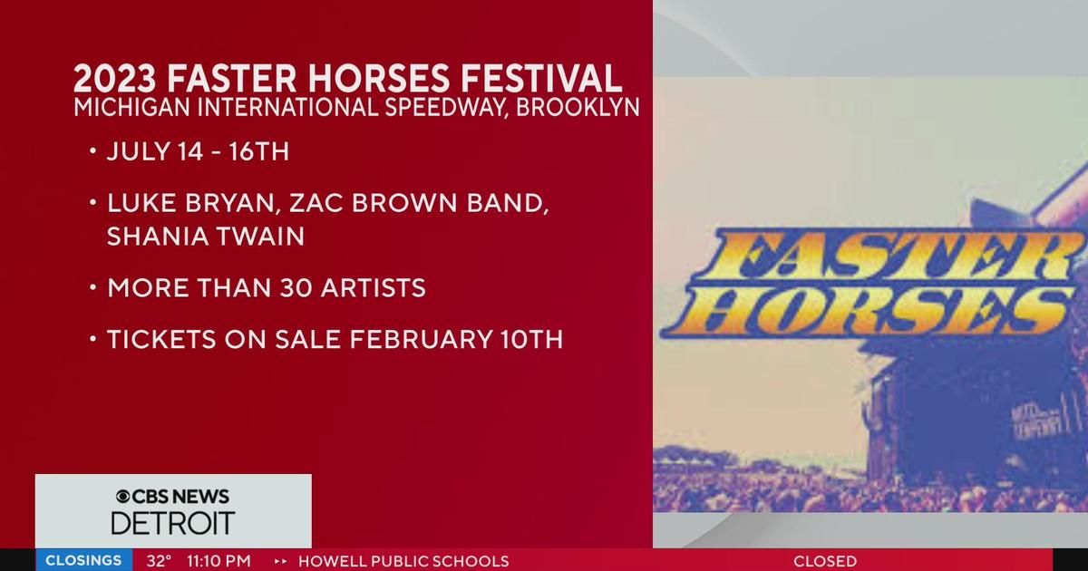 Faster Horses Festival reveals 2023 lineup for "Party of the Decade