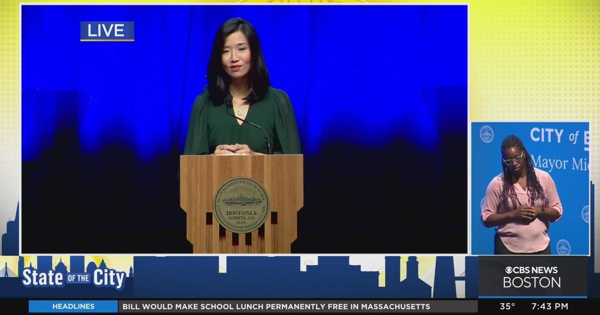 Mayor Wu delivers State of the City address - CBS Boston
