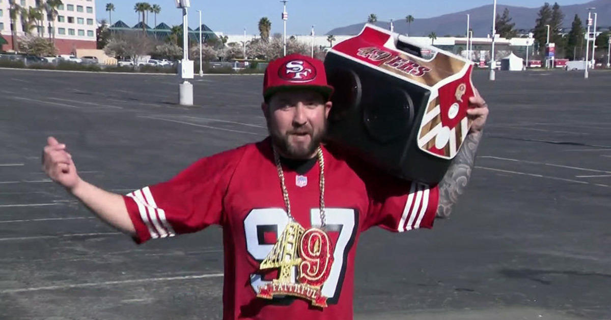 Niner Faithful energized for 49ers taking on Eagles in NFC Championship  game - CBS San Francisco
