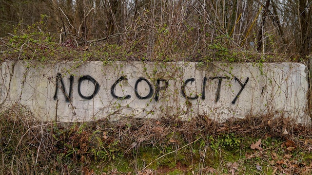 People gather for protests following death of protester in Atlanta 