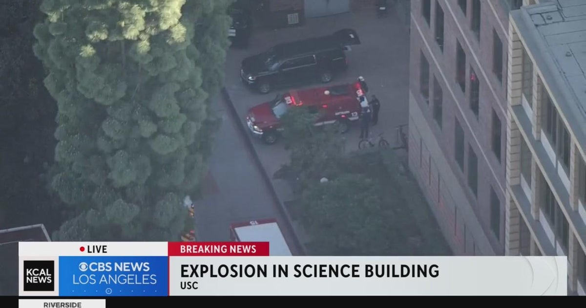 Explosion at USC science building injures at least 1 - CBS Los Angeles
