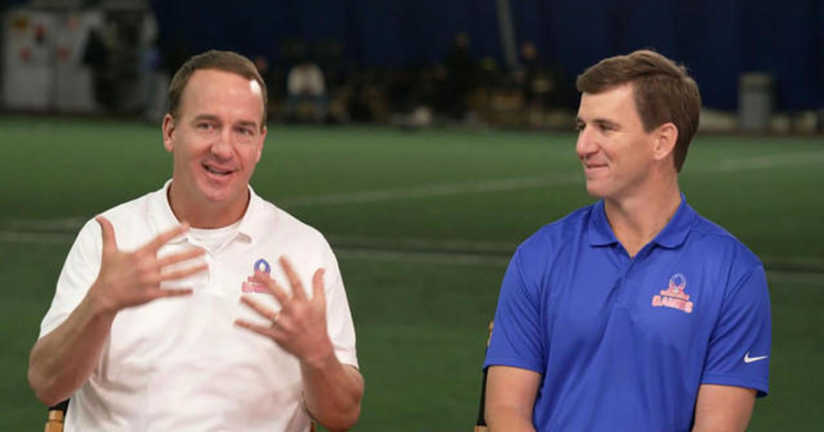 Eli and Peyton Manning get set to coach in the Pro Bowl