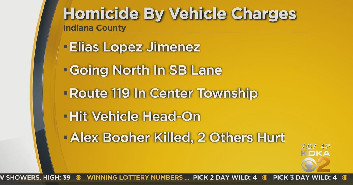 Man killed in wrong-way crash - CBS Pittsburgh