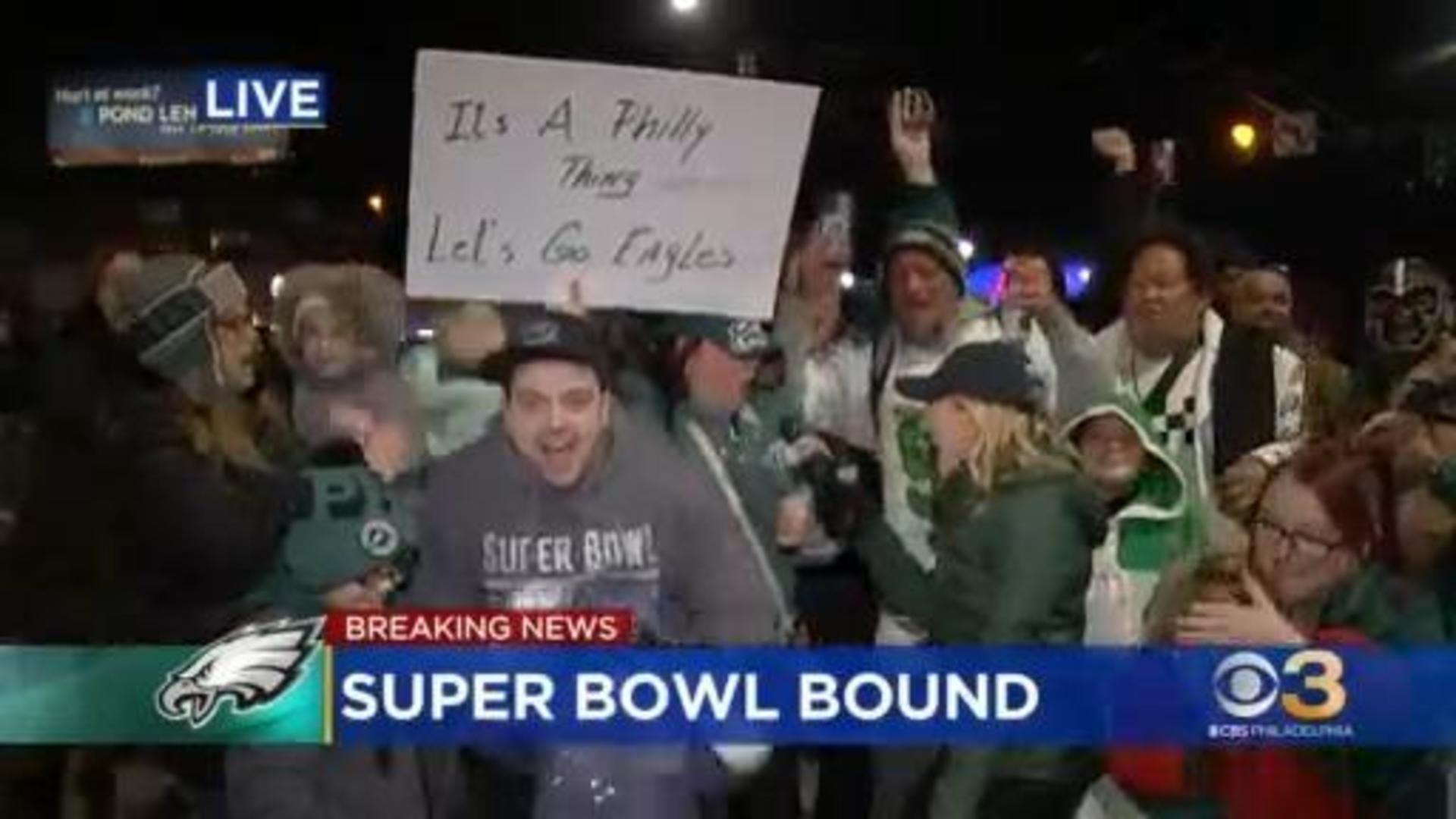 Chester County fans are ready to celebrate the Eagles as a united