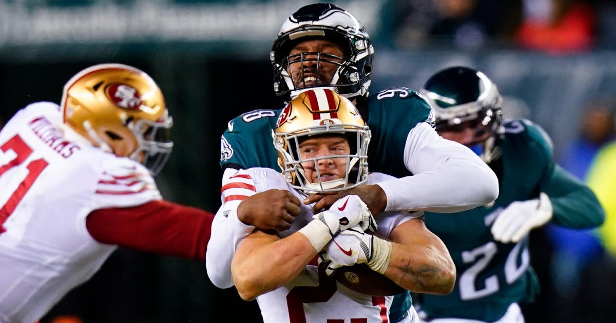 49ers blasted by Eagles in grisly NFC Championship that felled 2 QBs