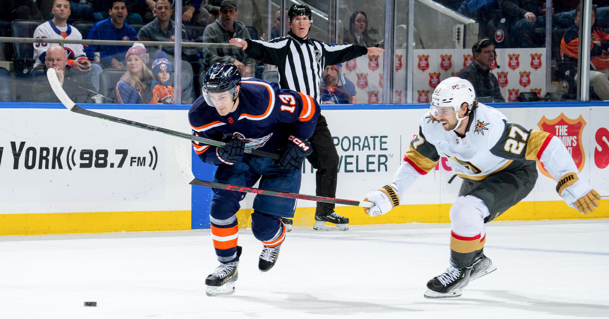 Barzal Scores In OT, Islanders Beat Golden Knights - CBS New York