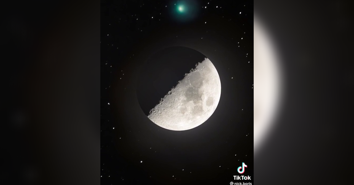 VIDEO Jessup photographer goes viral after capturing rare comet CBS