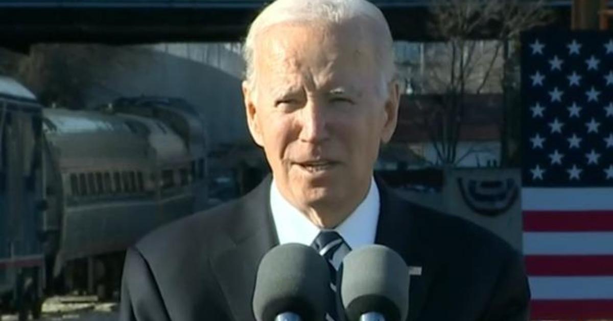 Biden Visits Massive Tunnel Project In Baltimore To Tout Bipartisan ...