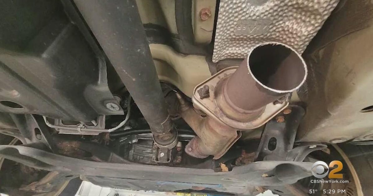 Catalytic converter thefts skyrocketed on Long Island in 2022 CBS New York