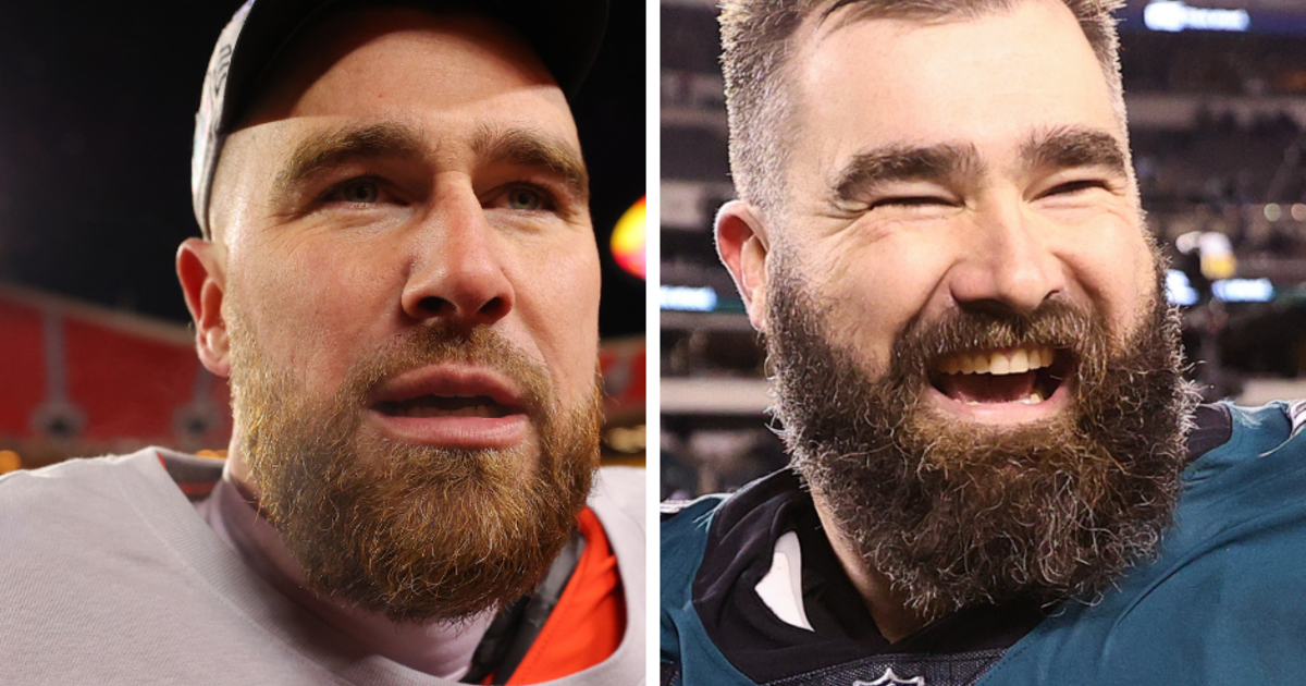 Travis, Jason Kelce will be first brothers to play each other in Super Bowl history