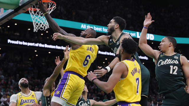Lakers Celtics Basketball 
