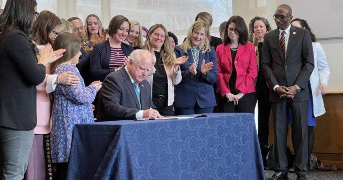 Minnesota Gov. Tim Walz signs "PRO Act" protecting abortion access into