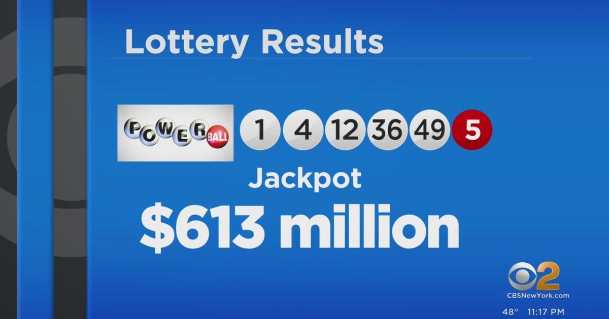 Winning Powerball numbers drawn for 613 million jackpot CBS New York