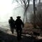 Ukrainian city on front lines decimated by war