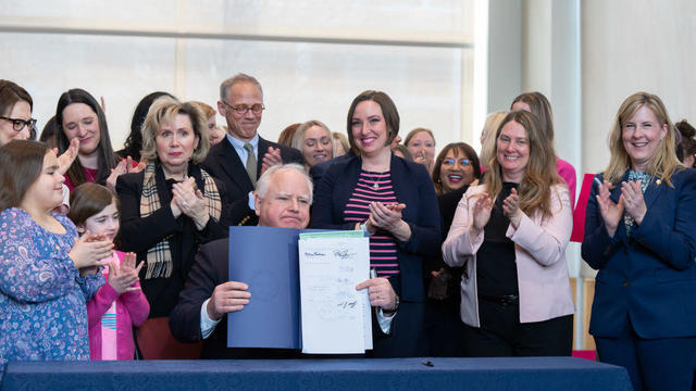 Gov. Tim Walz signs law strengthening abortion rights in Minnesota 