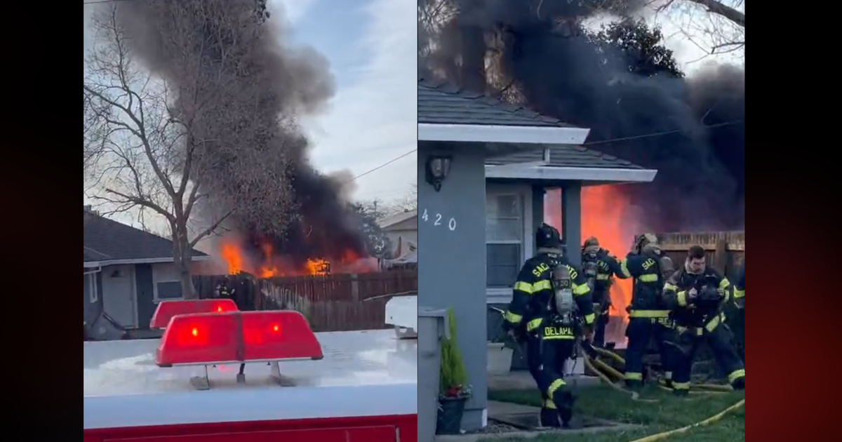 Family escapes fire at home in Sacramento