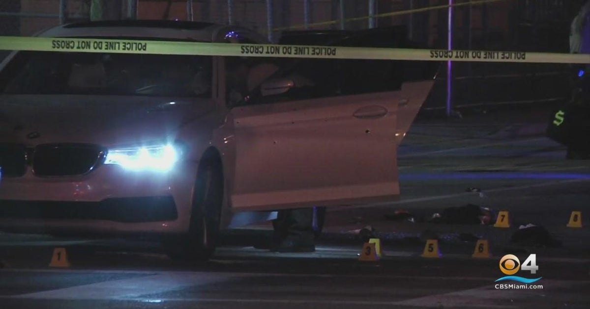 Two dead in northwest Miami-Dade shooting - CBS Miami