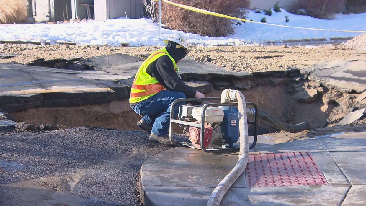 'When a conduit breaks, it's a big messy deal' Water main break floods
