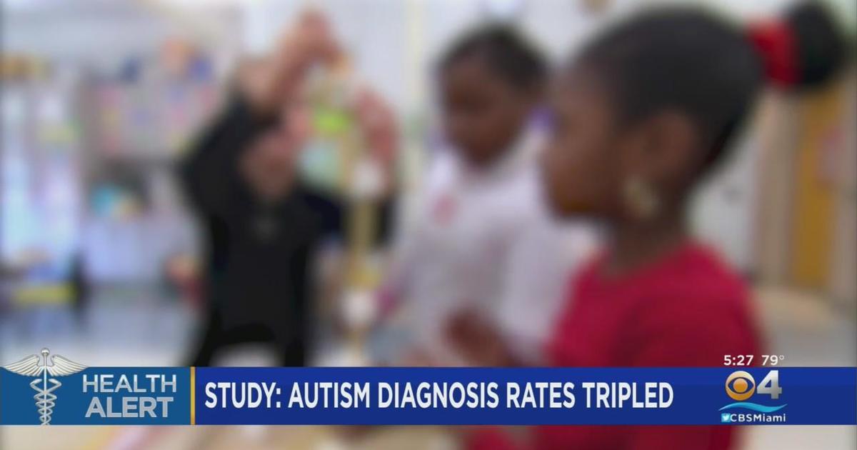 Health Alert: Autism Diagnosis Rates Tripled - CBS Miami