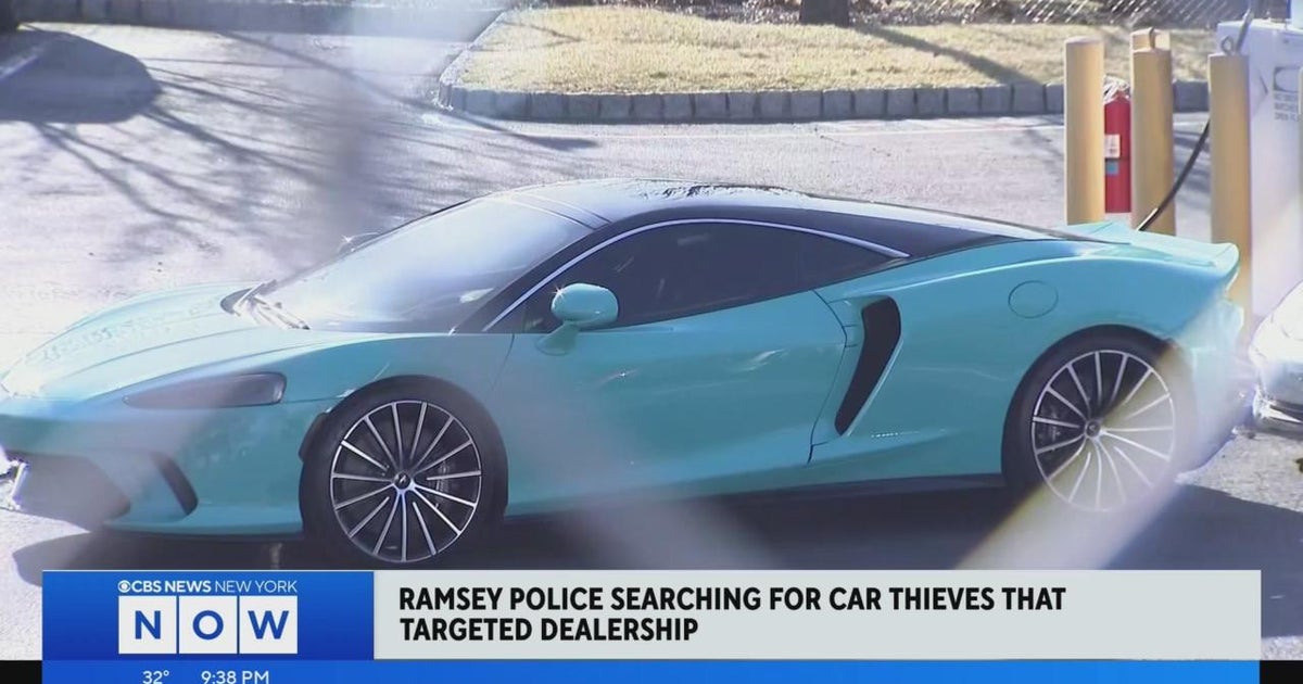 Ramsey Police searching for car thieves that targeted dealership CBS