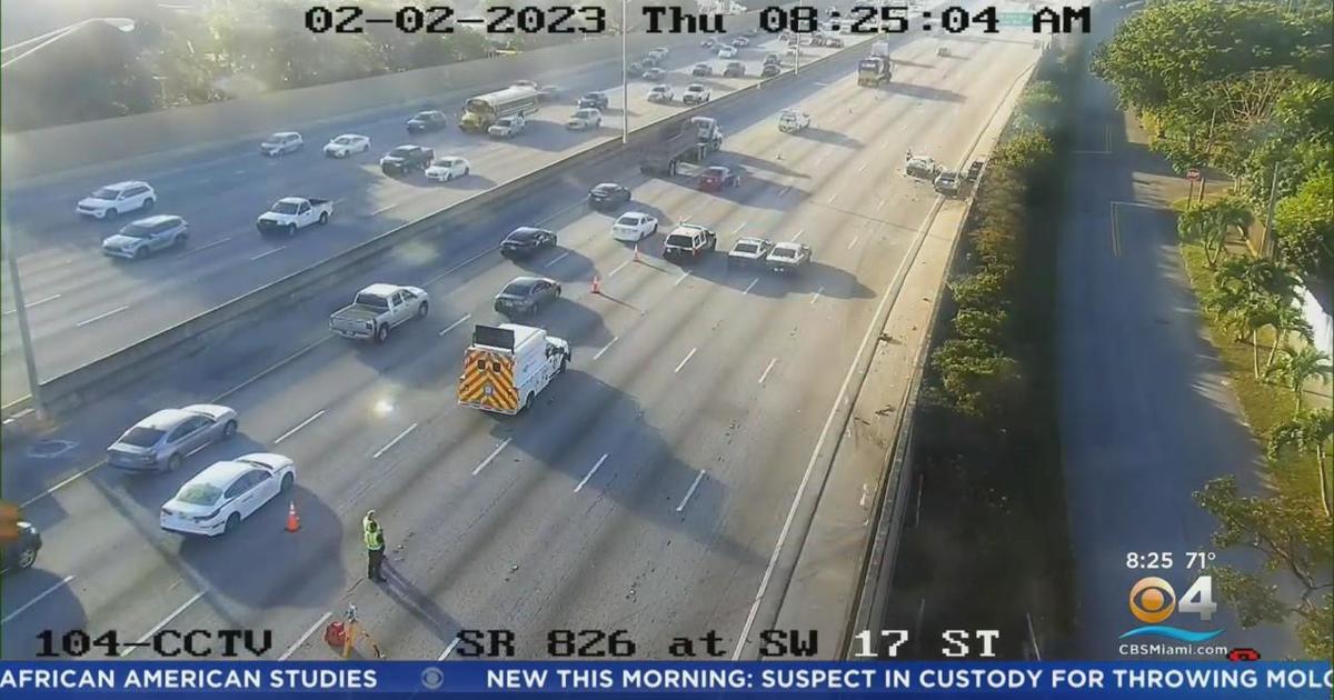 Lethal chain reaction, multi-motor vehicle crash snarls morning commute for Palmetto Expressway drivers