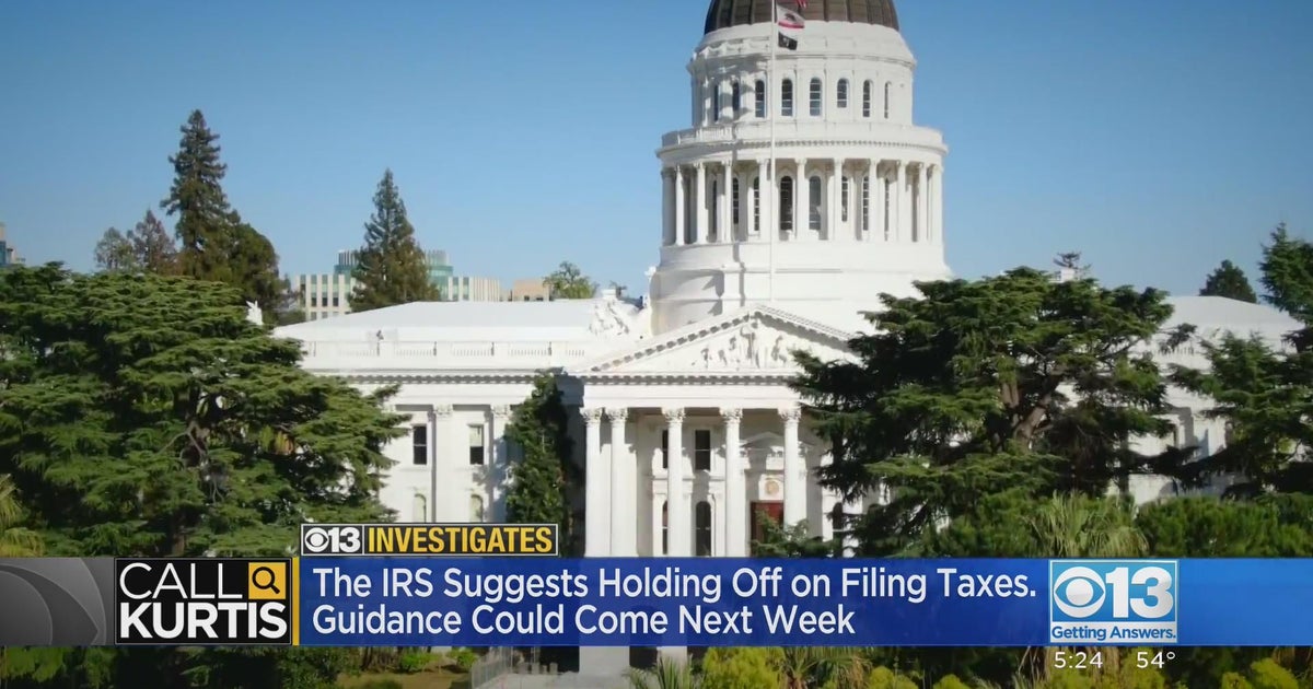 IRS suggests Californians hold off on filing taxes over gas tax rebate question