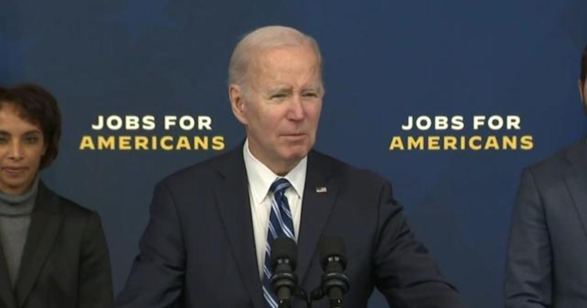 President Biden celebrates better-than-expected jobs report