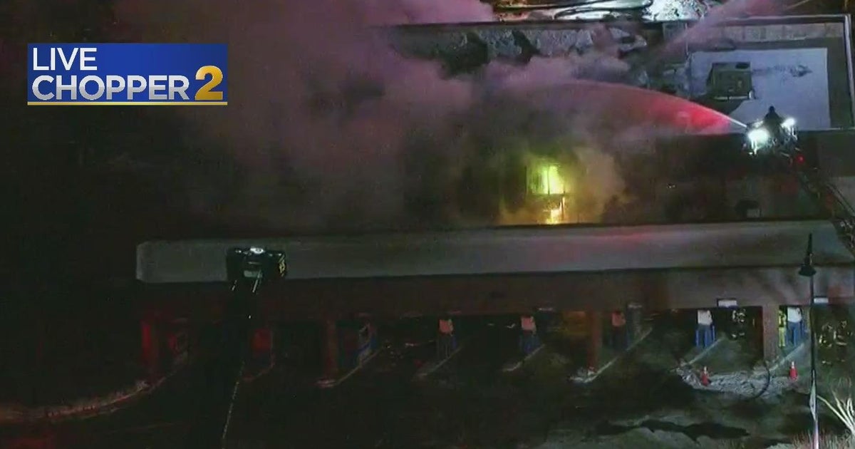 Crews battle fire at Bloomingdale bank CBS Chicago