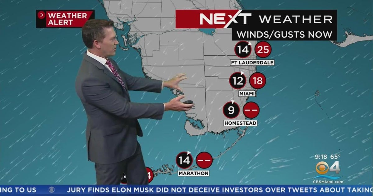 Weekend Forecast: Expected showers - CBS Miami