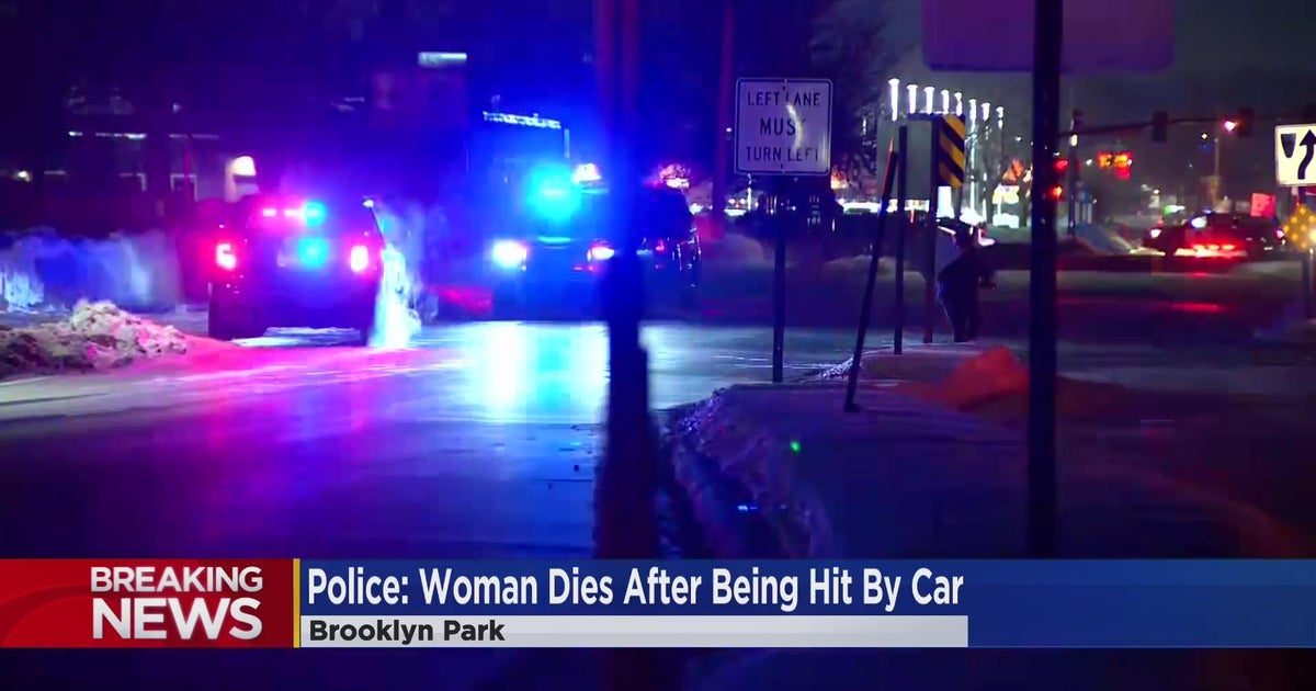 Car strikes, kills woman in Brooklyn Park - CBS Minnesota